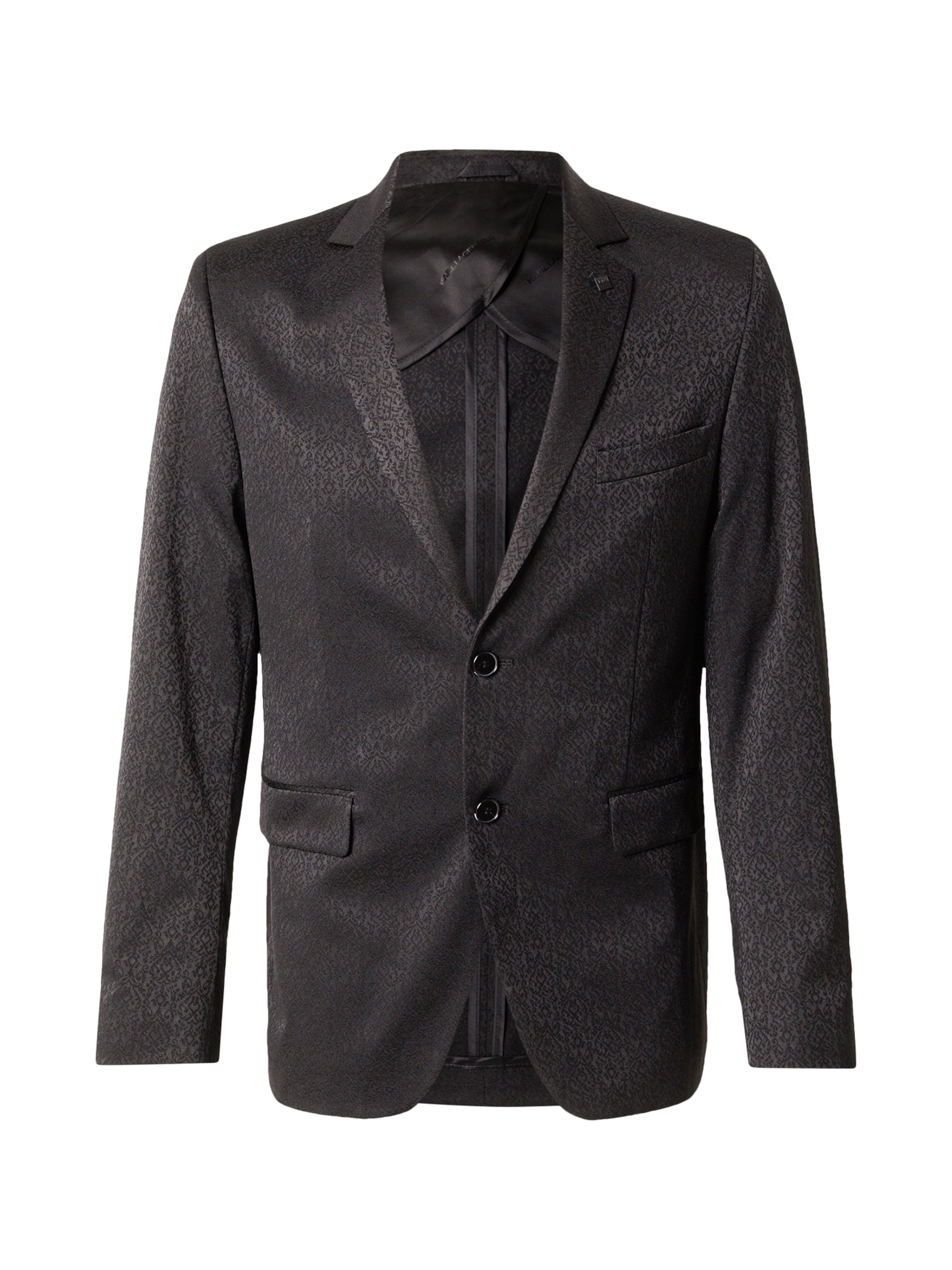 Karl Lagerfeld Regular fit Kavaj i svart: framsida