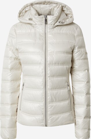 Calvin Klein - Chaqueta de entretiempo en beige: frente