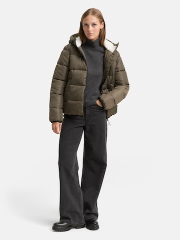 TOM TAILOR DENIM Winterjas in Groen