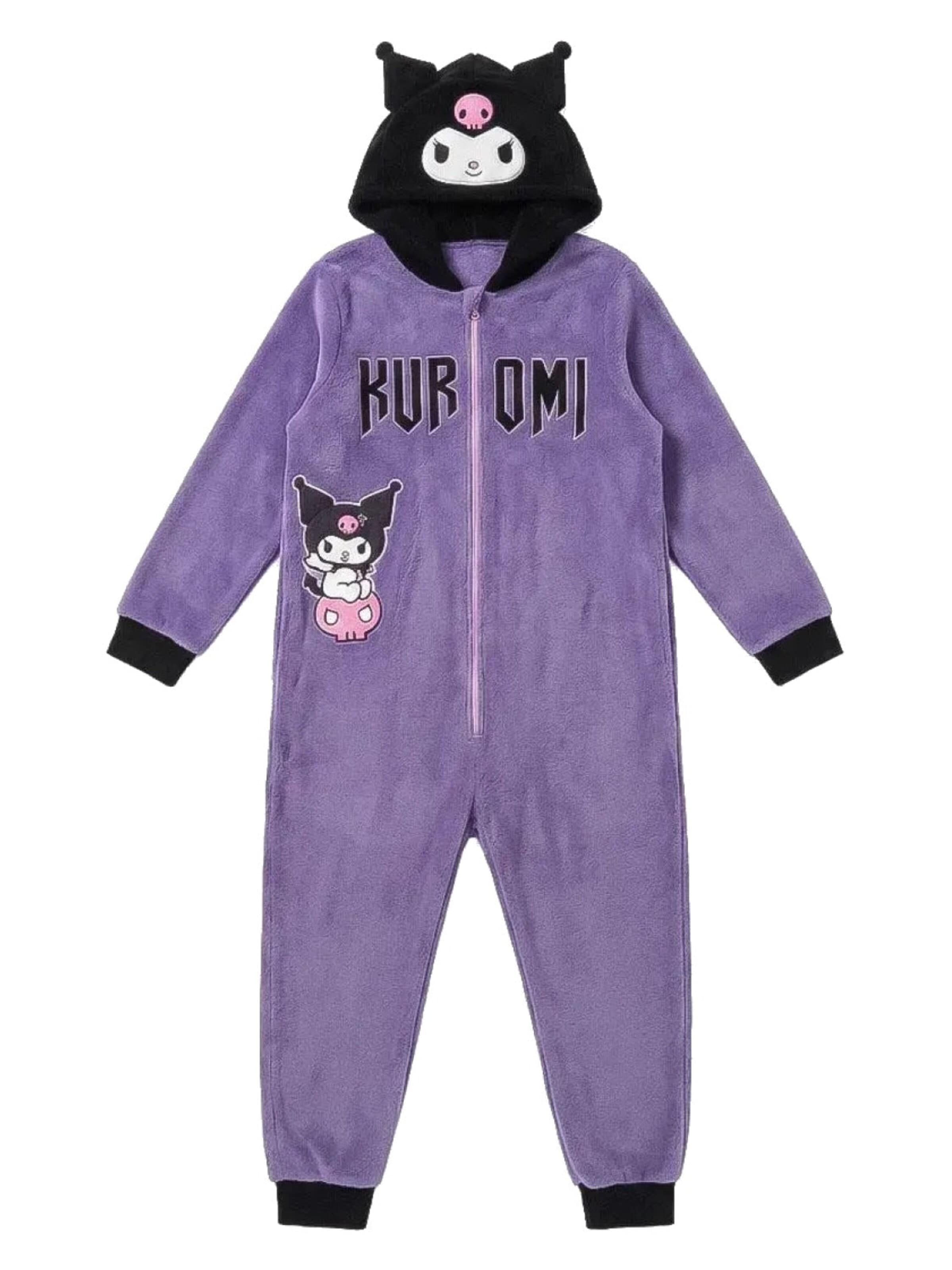 HELLO KITTY Schlafanzug in Lila: Vorderseite