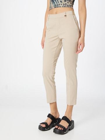 Eight2Nine Regular Pants in Beige: front