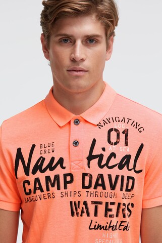 CAMP DAVID Shirt in Orange