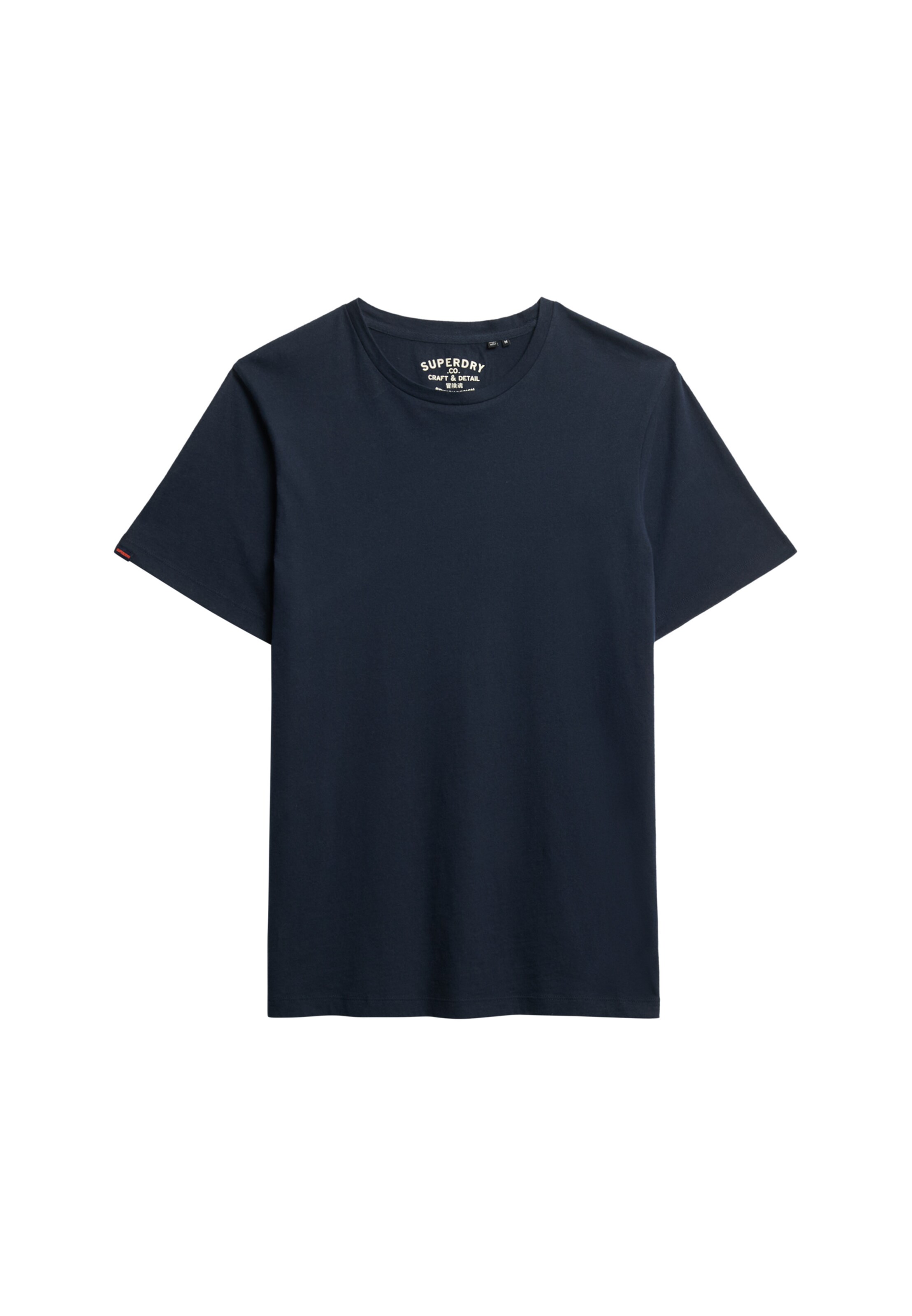 T-Shirt 'Essential' Superdry en bleu : devant