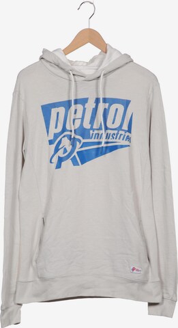 Petrol Industries Sweatshirt & Zip-Up Hoodie in L in Grey: front