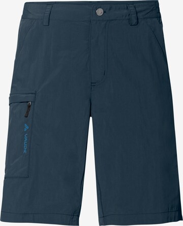 VAUDE Outdoorbroek 'Farley' in Blauw: voorkant