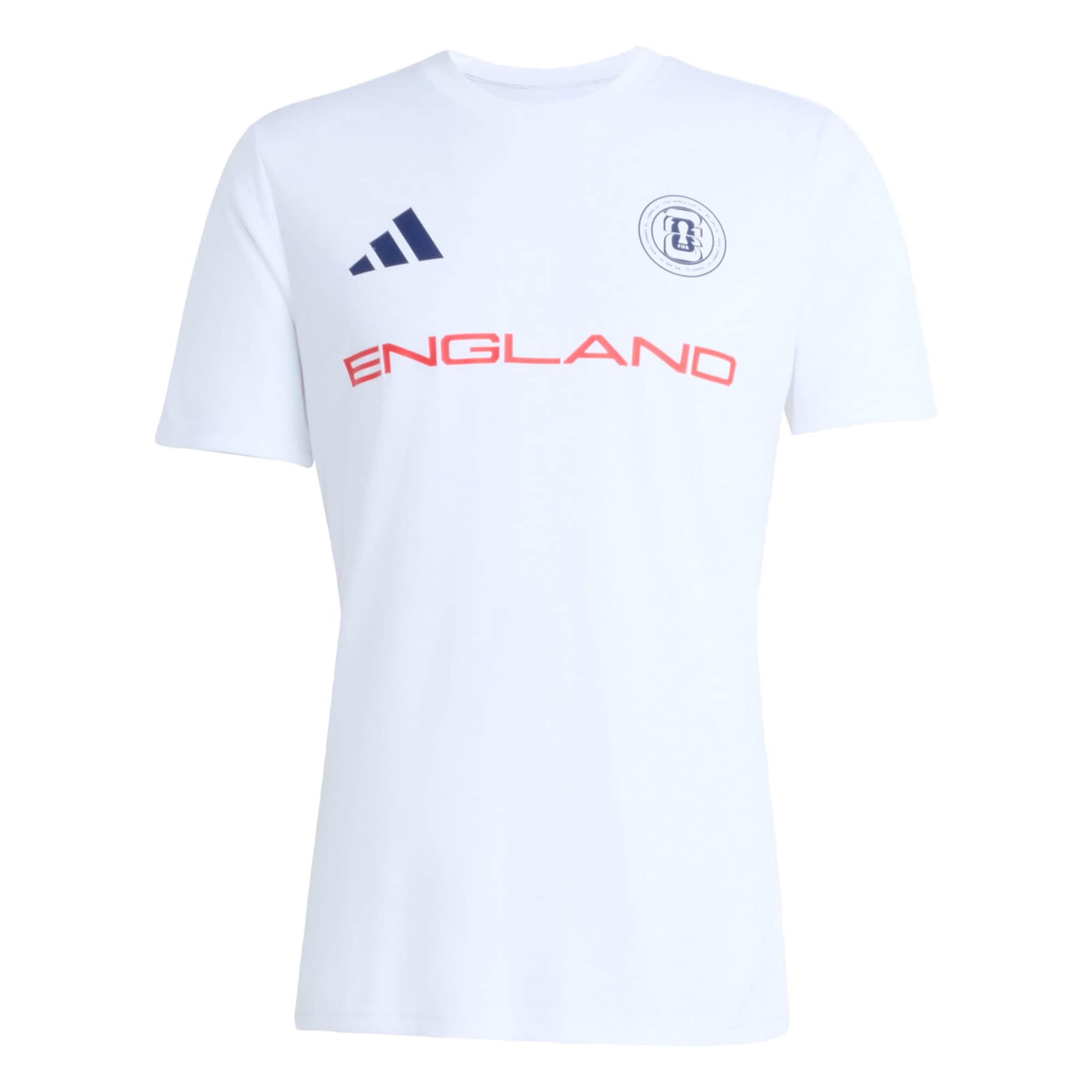ADIDAS PERFORMANCE - Camiseta de fútbol 'FIFA Fussball-Weltmeisterschaft™ 2026 England' en blanco: frente