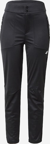 4F - regular Pantalón deportivo en negro: frente