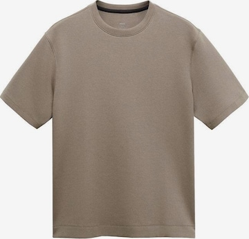 MANGO MAN Shirt 'Londonc' in Brown: front