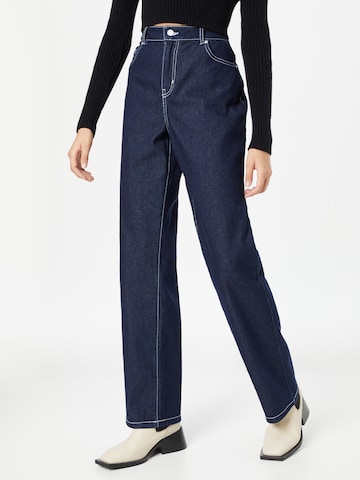 VERO MODA Wide leg Jeans 'Kithy' in Blue: front