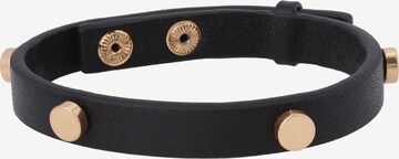 Bracelet AllSaints en noir : devant