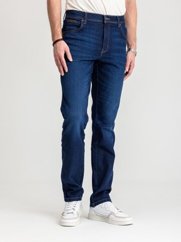 Slimfit Jeans 'Wrangler Texas Slim Night Shade 112350865' di WRANGLER in blu
