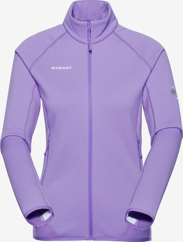MAMMUT Funktionsfleecejacke 'Aconcagua' in Lila: Vorderseite