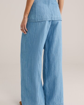 WE Fashion Bő szár Farmer - kék