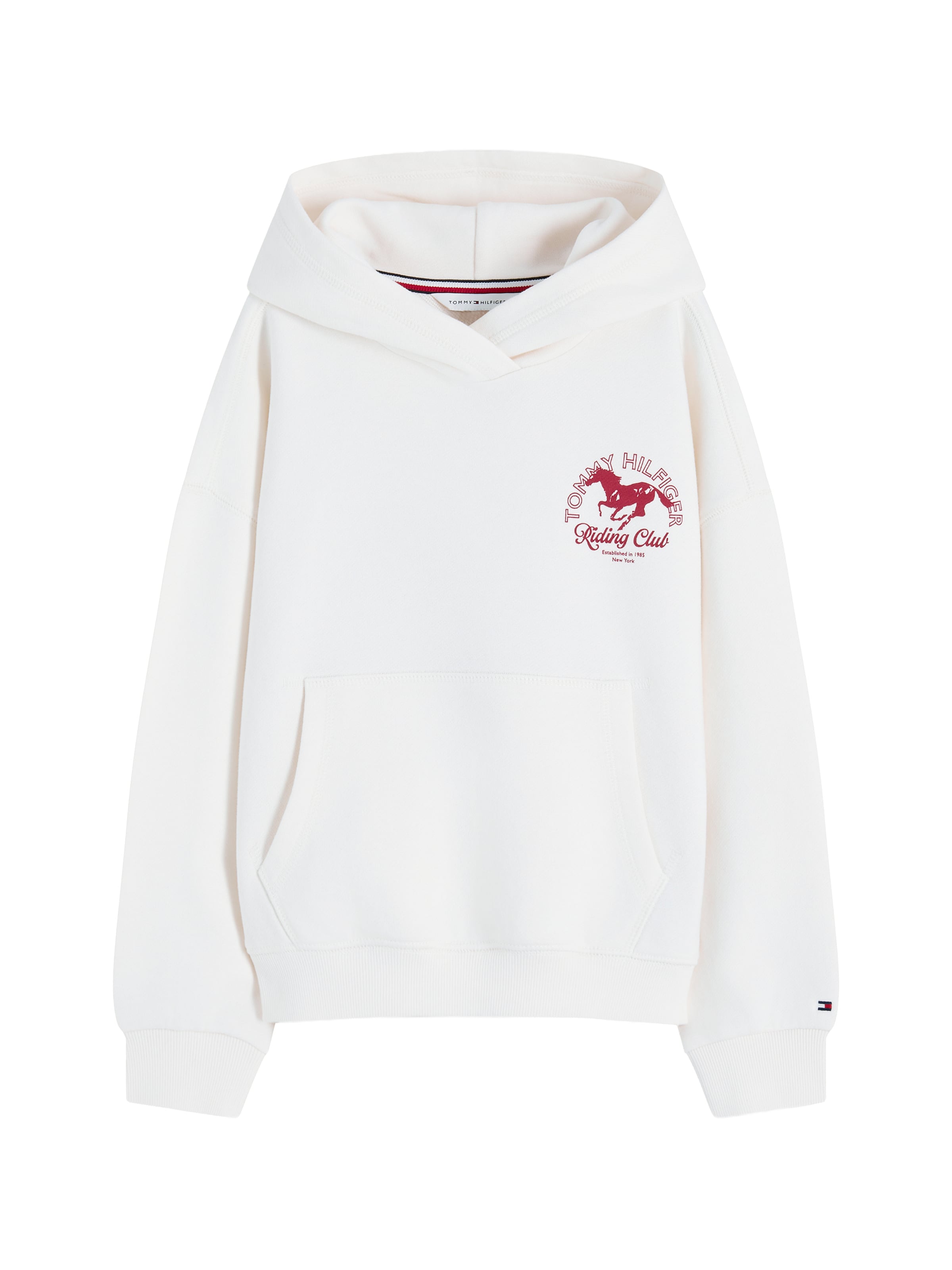 Sweat-shirt 'SEASONAL' TOMMY HILFIGER en blanc : devant