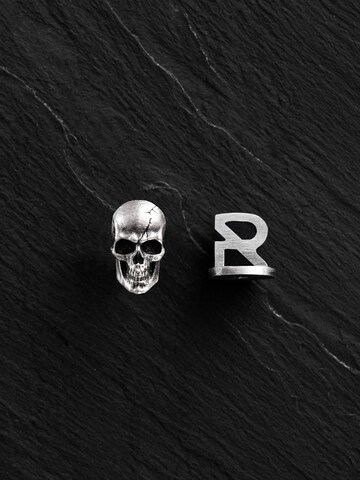 REYTEL Ohrring 'SCHEDEL'‌‌‌‌‌‌‌‌ in Silber