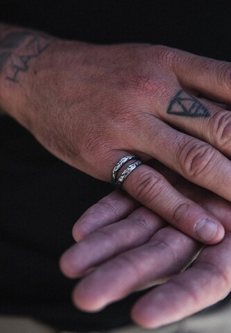 Bague 'Twin' Haze&Glory en argent