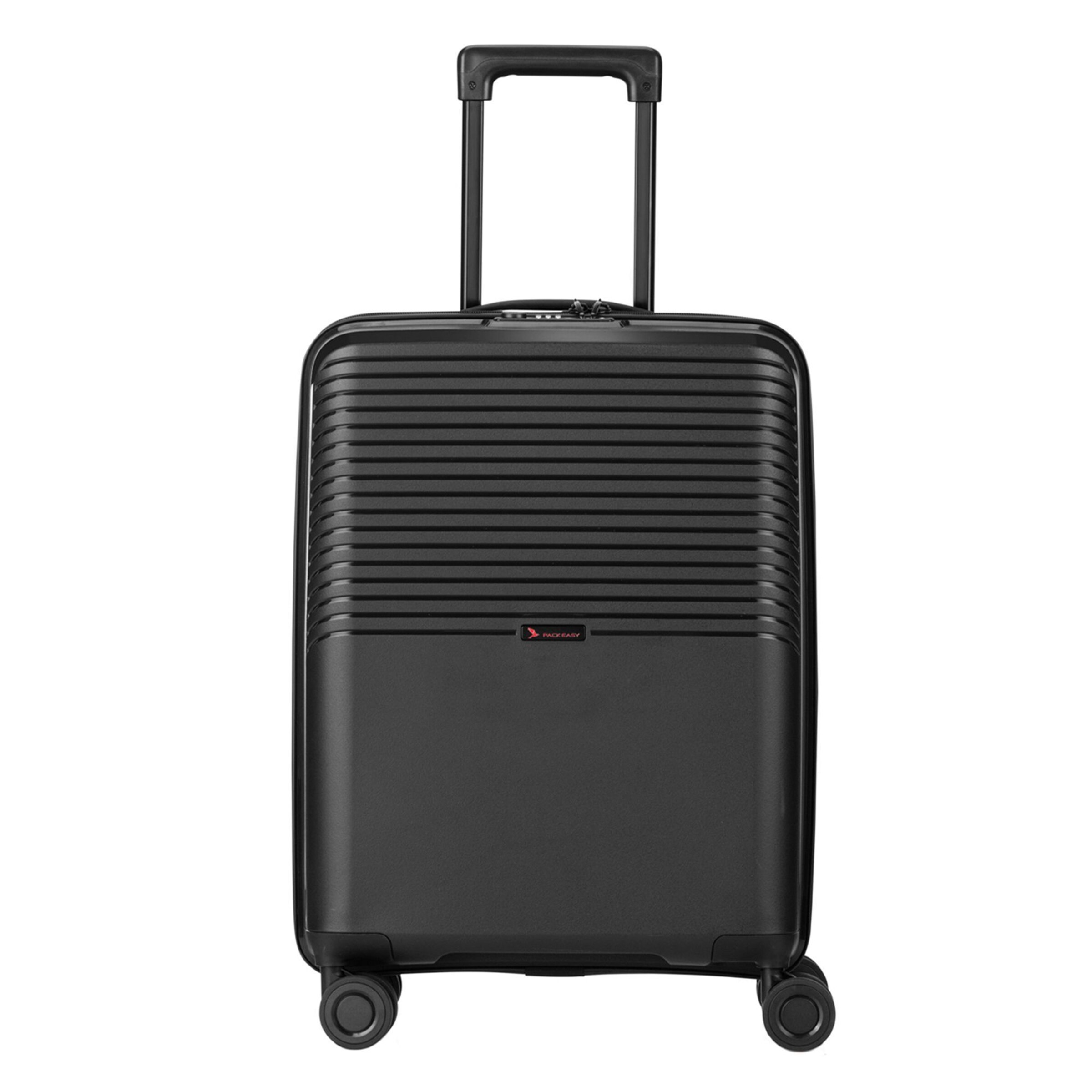 Pack Easy Trolley 'Jet ' in Schwarz: Vorderseite