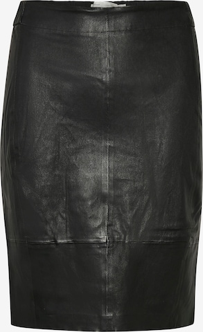 Jupe InWear en noir : devant