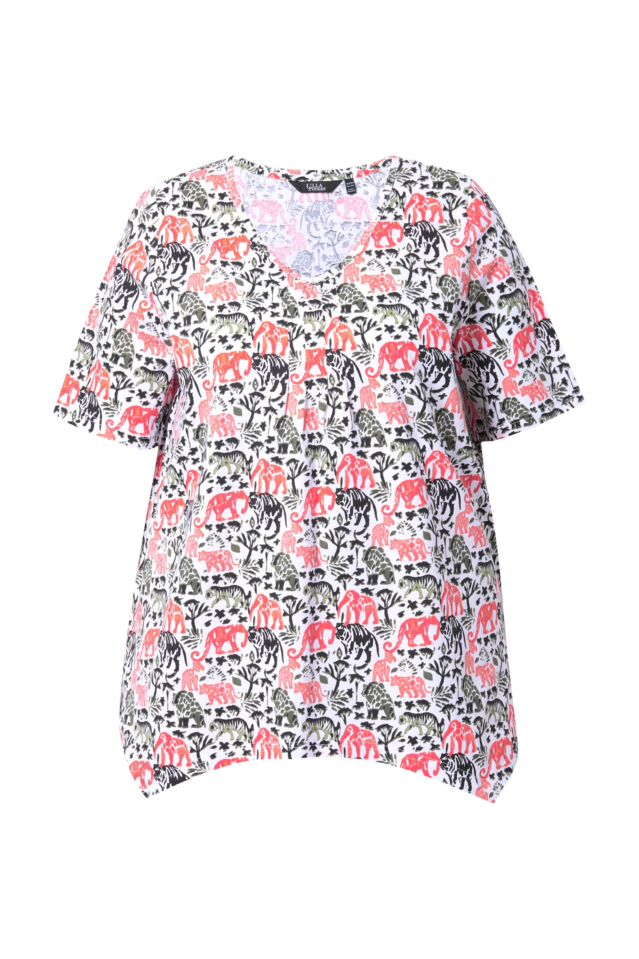 Ulla Popken Shirt in Red: front