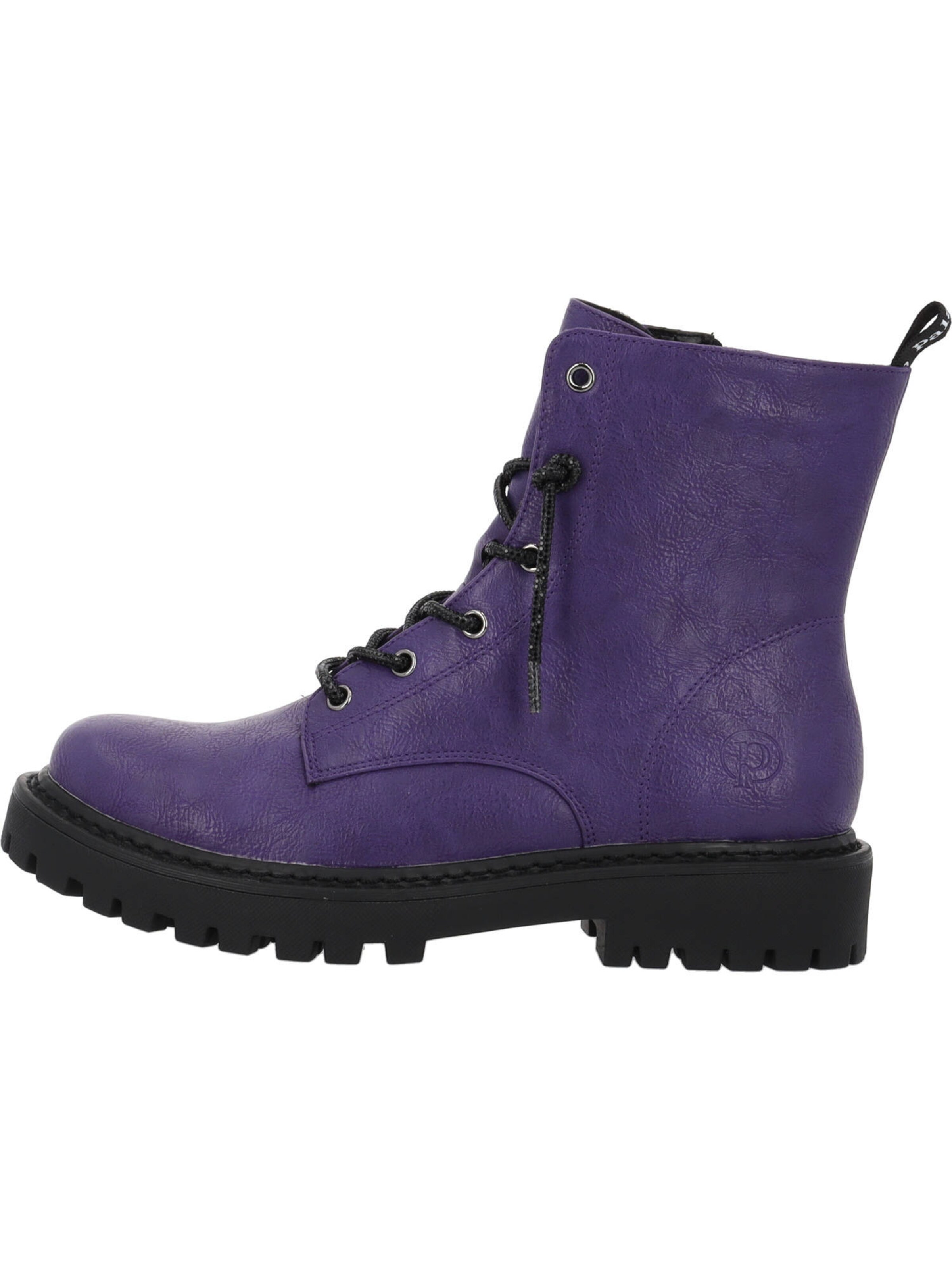 Palado Lace-up bootie 'Sideros Spark' in Purple