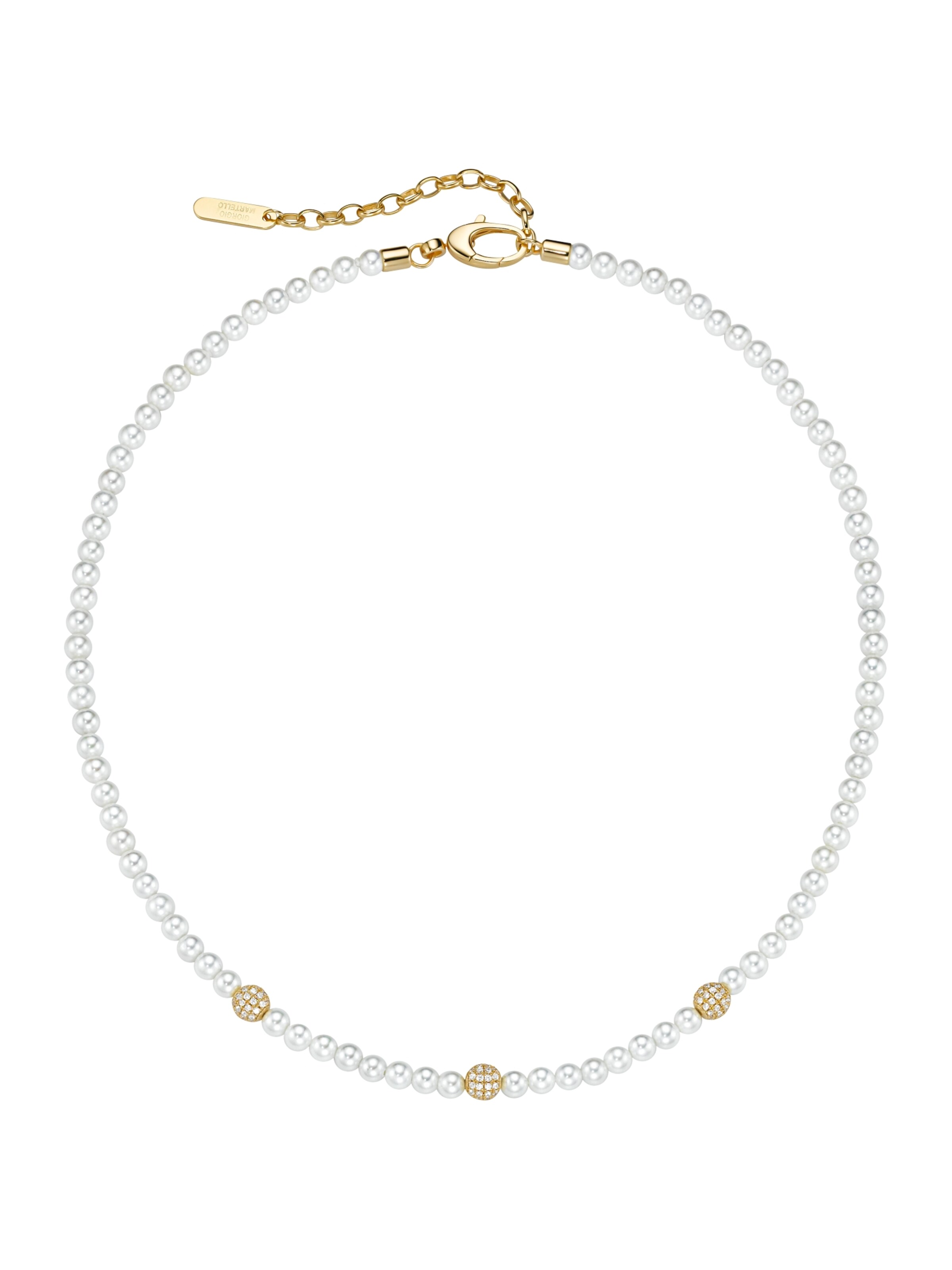 Giorgio Martello Milano - Colar em ouro: frente