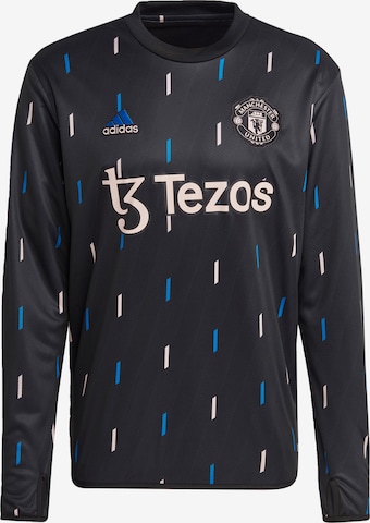 T-Shirt fonctionnel 'Manchester United' ADIDAS SPORTSWEAR en noir : devant