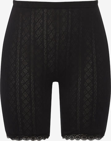 Ulla Popken Shaping Pants in Black: front