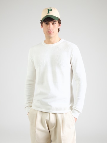 Kronstadt Πουλόβερ 'Hannes' σε λευκό: μπροστά