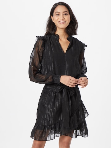 Neo Noir Shirt Dress 'Lena' in Black: front