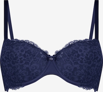 mėlyna Hunkemöller Plati Liemenėlė 'Marine': priekis