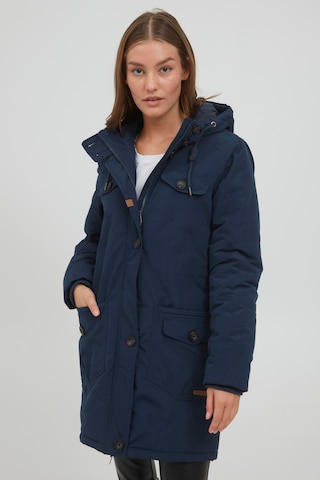 Oxmo Winterparka 'Tala' in Blauw: voorkant