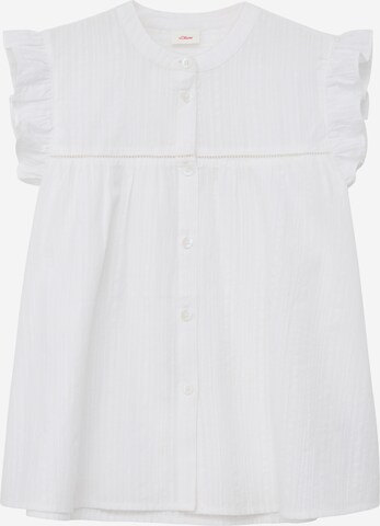 s.Oliver Blouse in White: front