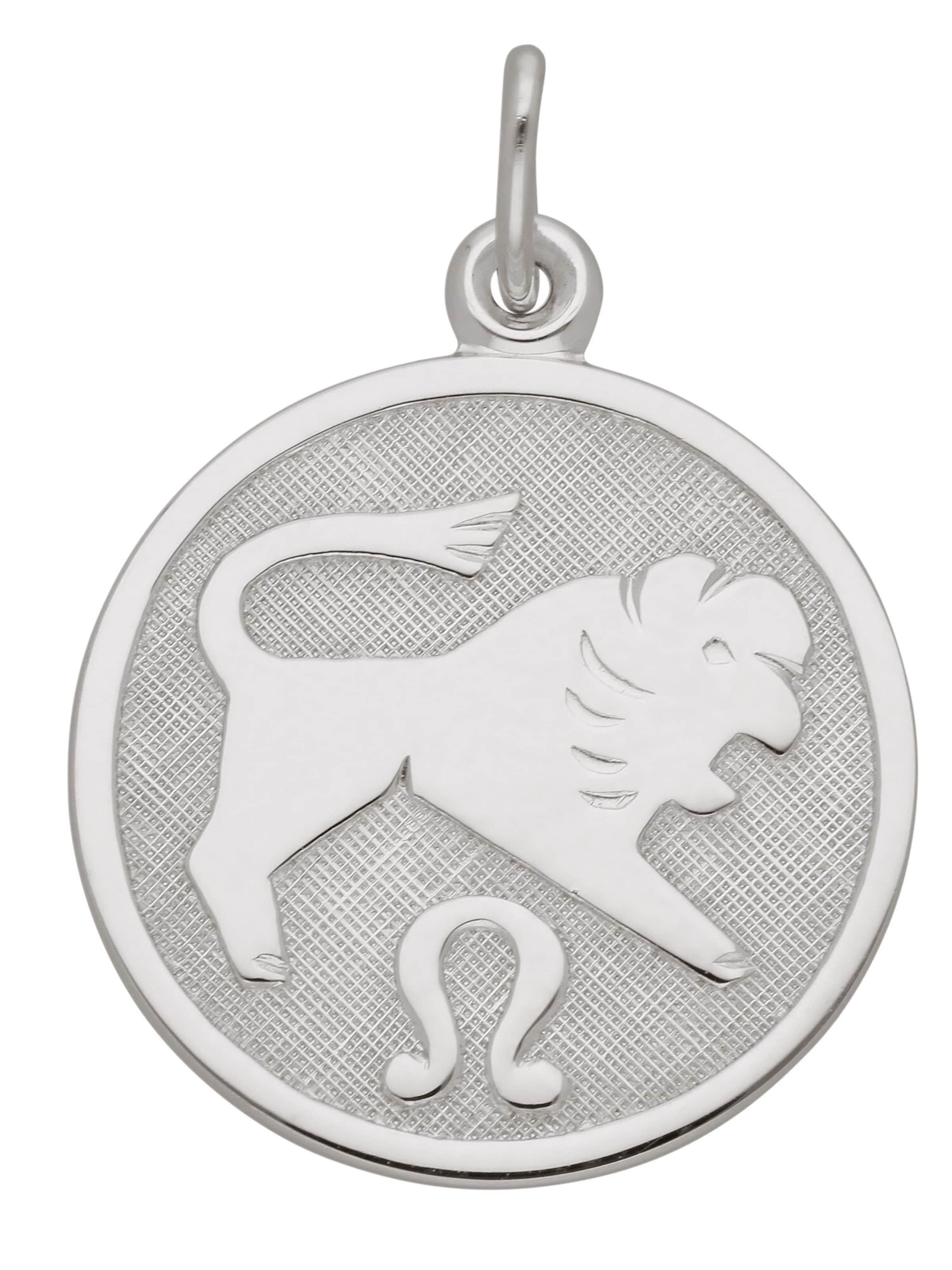 Adelia´s Pendant 'Löwe' in Silver: front