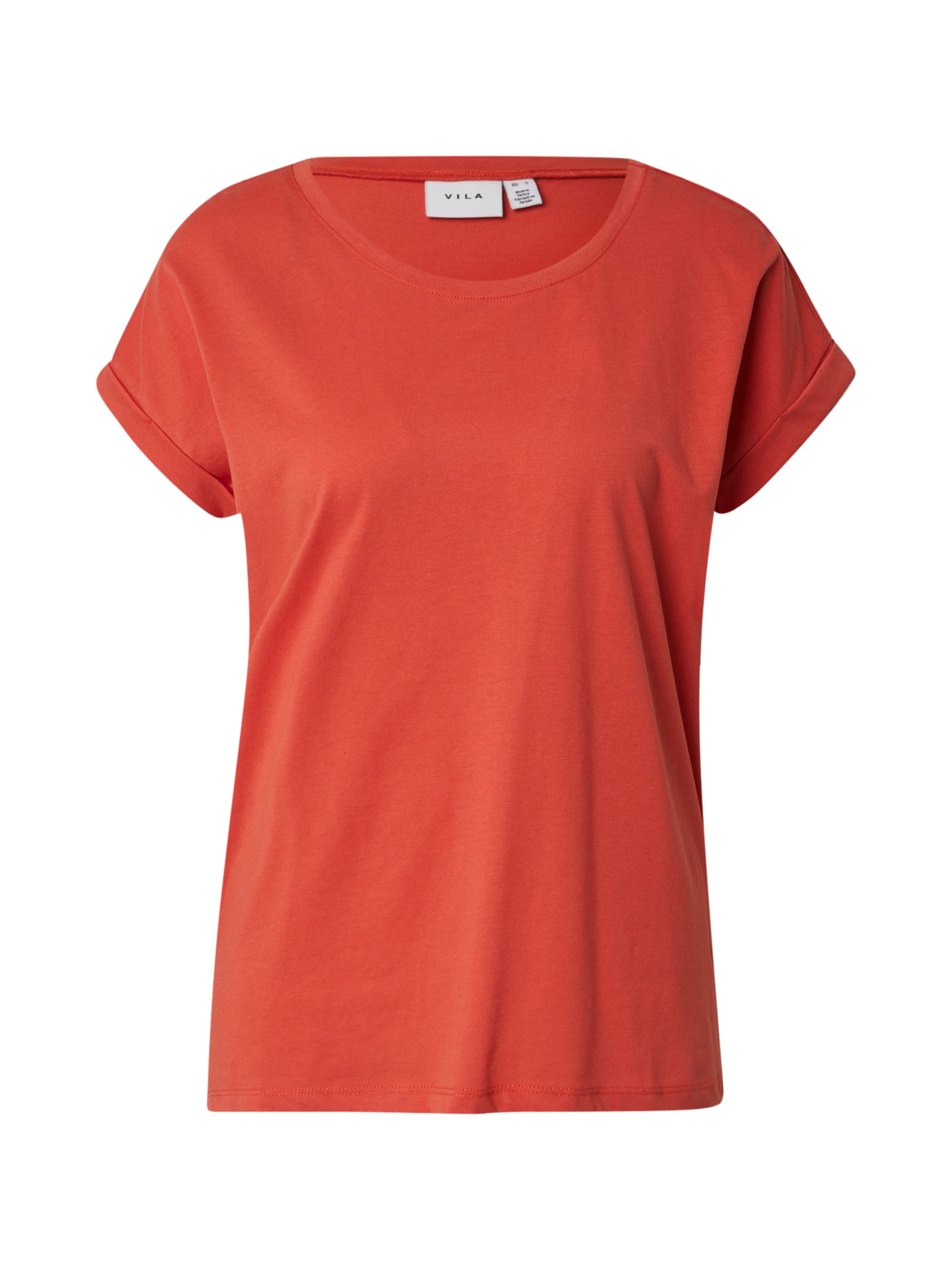 VILA Tričko 'VIDreamers' – červená: přední strana