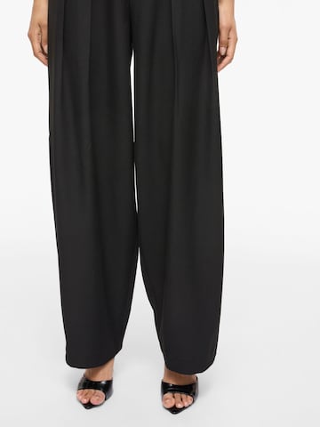VILA Vat Bandplooibroek 'VIHelen' in Zwart