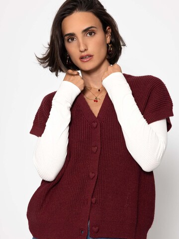 SASSYCLASSY Weste‌‌ in Rot