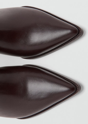 MANGO Stiefelette 'Nino' in Braun