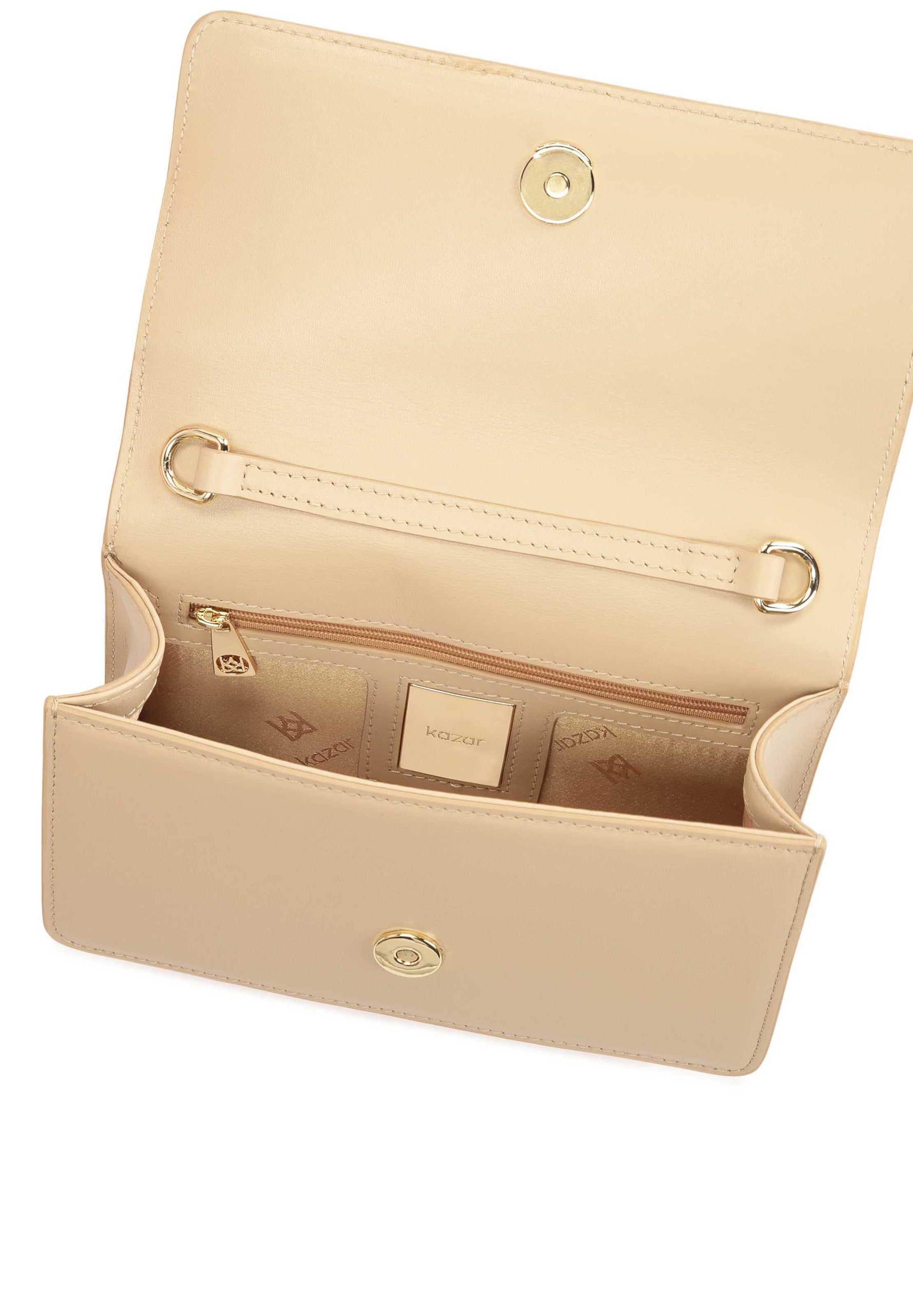 Pochette di Kazar in beige