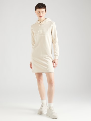 Robe GANT en beige : devant