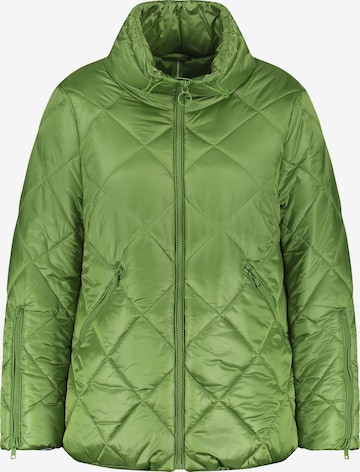 SAMOON Зимняя куртка в Зеленый: спереди