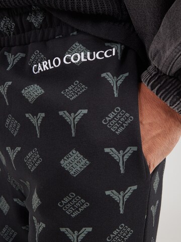 Carlo Colucci regular Bukser 'Fadin' i sort