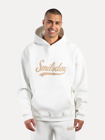 Smilodox Sweatshirt in Beige: front