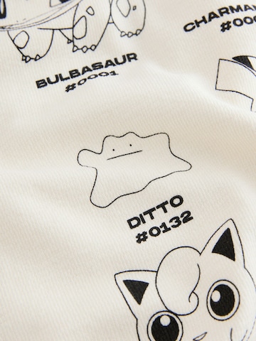 Coupe regular Chemise 'Pokemon' Next en blanc