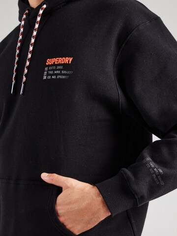 Sweat-shirt Superdry en noir