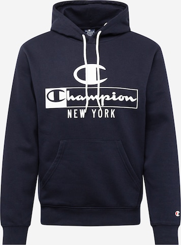 Champion Authentic Athletic Apparel Sweatshirt in Blue: front