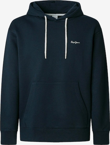 Pepe Jeans Sweatshirt 'Essential' in Blauw: voorkant