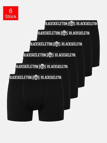 Boxers 'BS1006' Tazzio en noir : devant