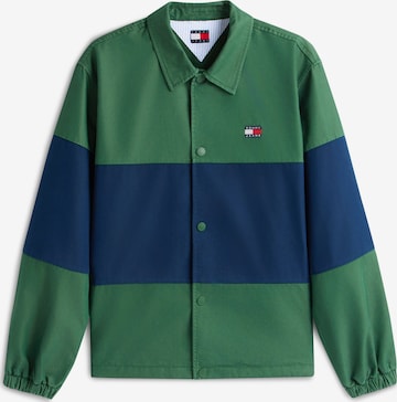 žalia Tommy Jeans Demisezoninė striukė: priekis