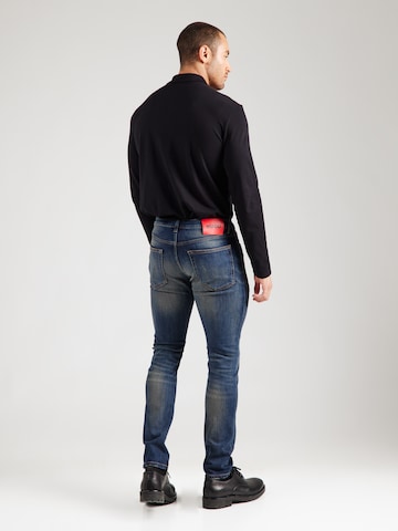 HUGO - Slimfit Vaquero '734' en azul