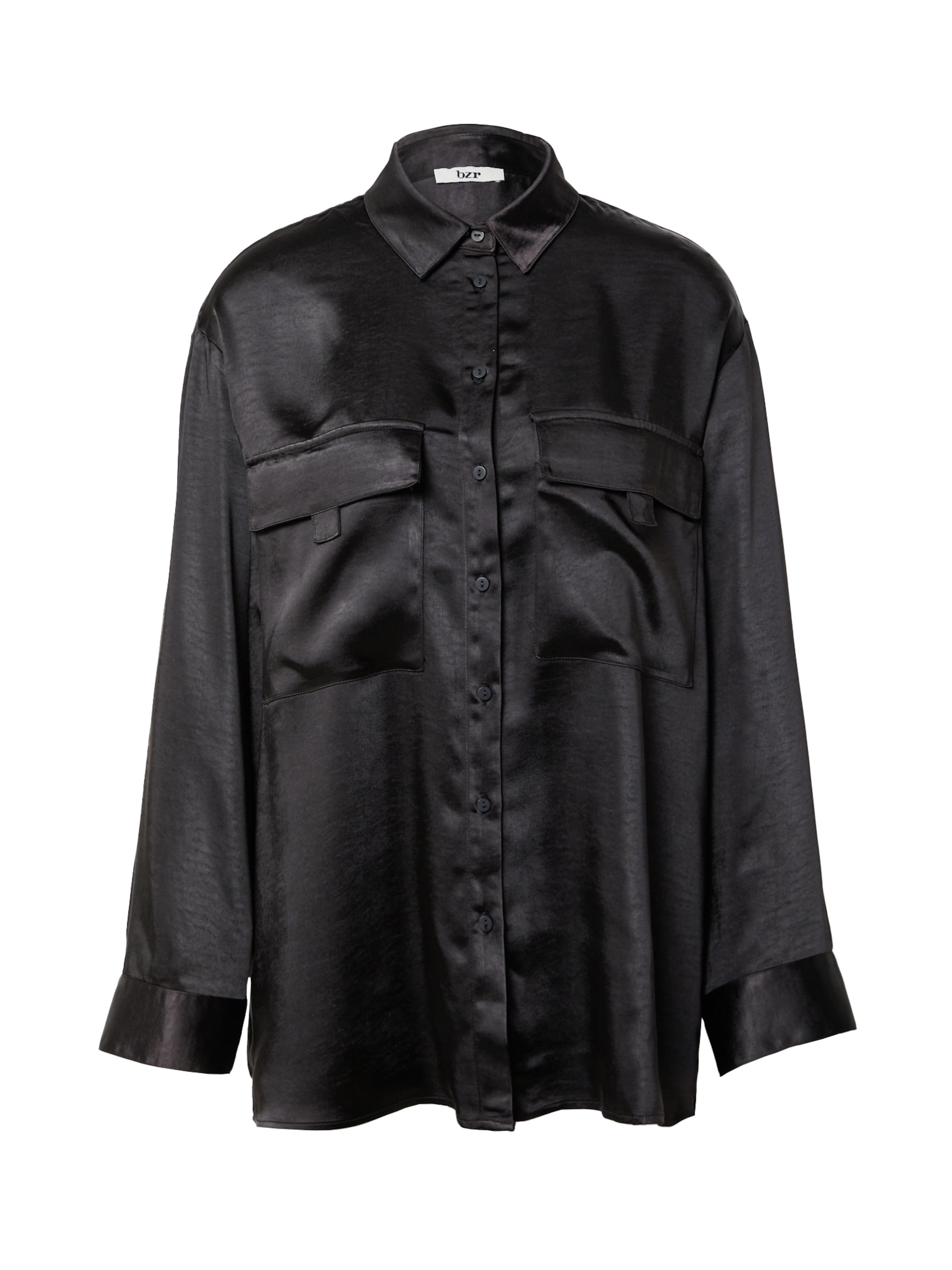 BZR Μπλούζα σε μαύρο: μπροστά